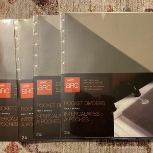 Staples Arc Pocket Dividers (4pk)